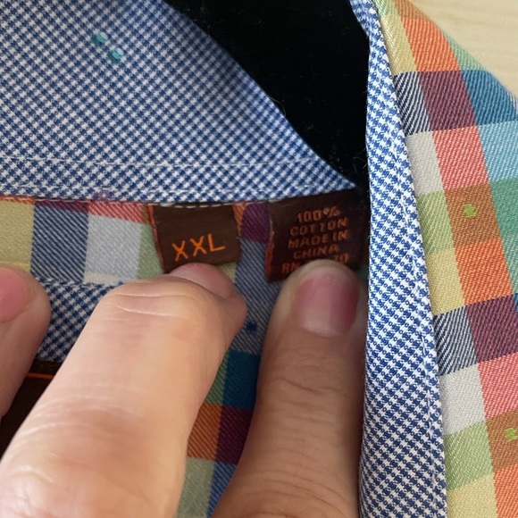 James Tattersall button down shirt • Mens XXL - Picture 2 of 7